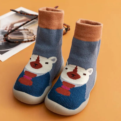 Cartoon Baby Sock Shoes