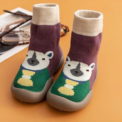 Cartoon Baby Sock Shoes