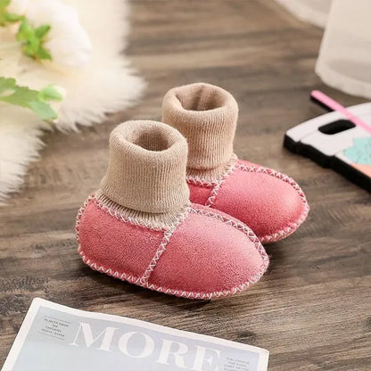 Warm Fur Baby Sock Shoes