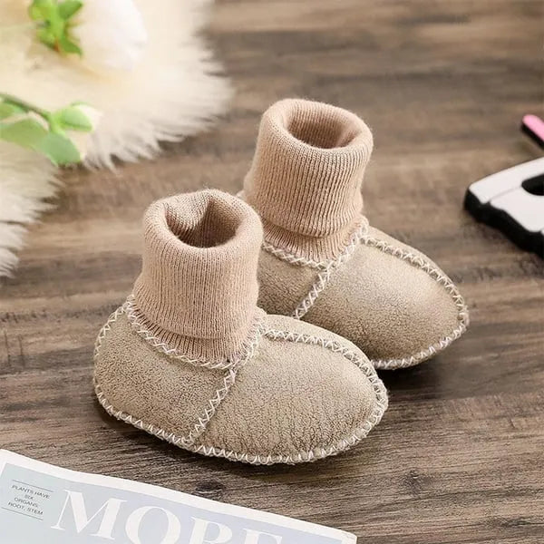 Warm Fur Baby Sock Shoes