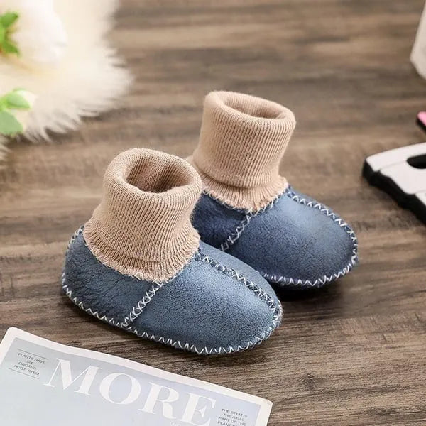 Warm Fur Baby Sock Shoes