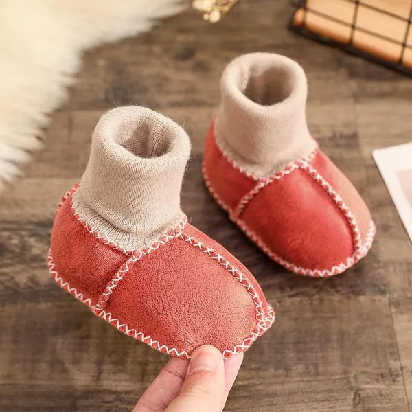 Warm Fur Baby Sock Shoes