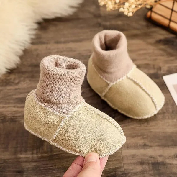 Warm Fur Baby Sock Shoes