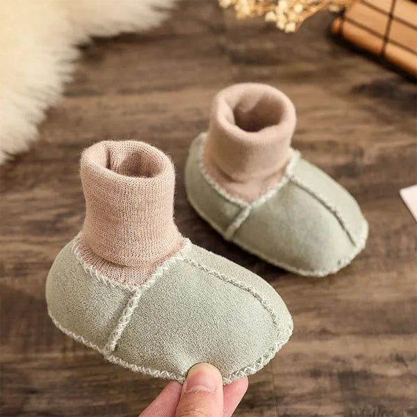 Warm Fur Baby Sock Shoes